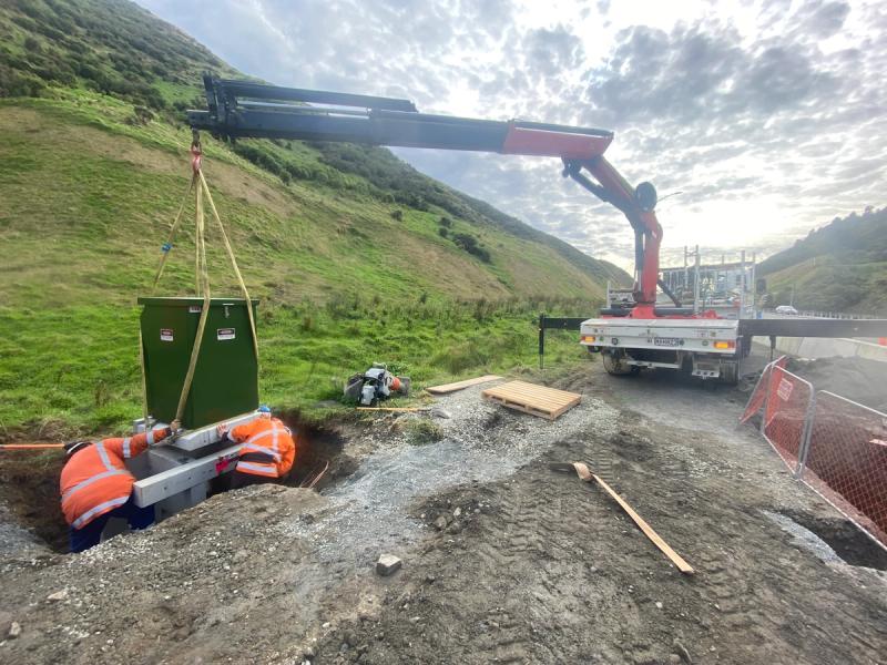 Transmission Gully Stream Crossing