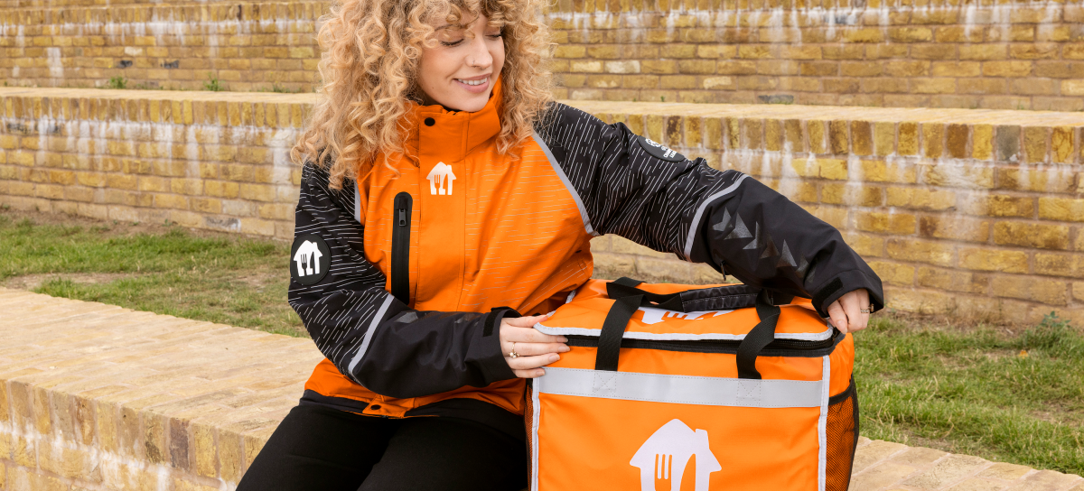 Introducing the next-generation Just Eat courier kit