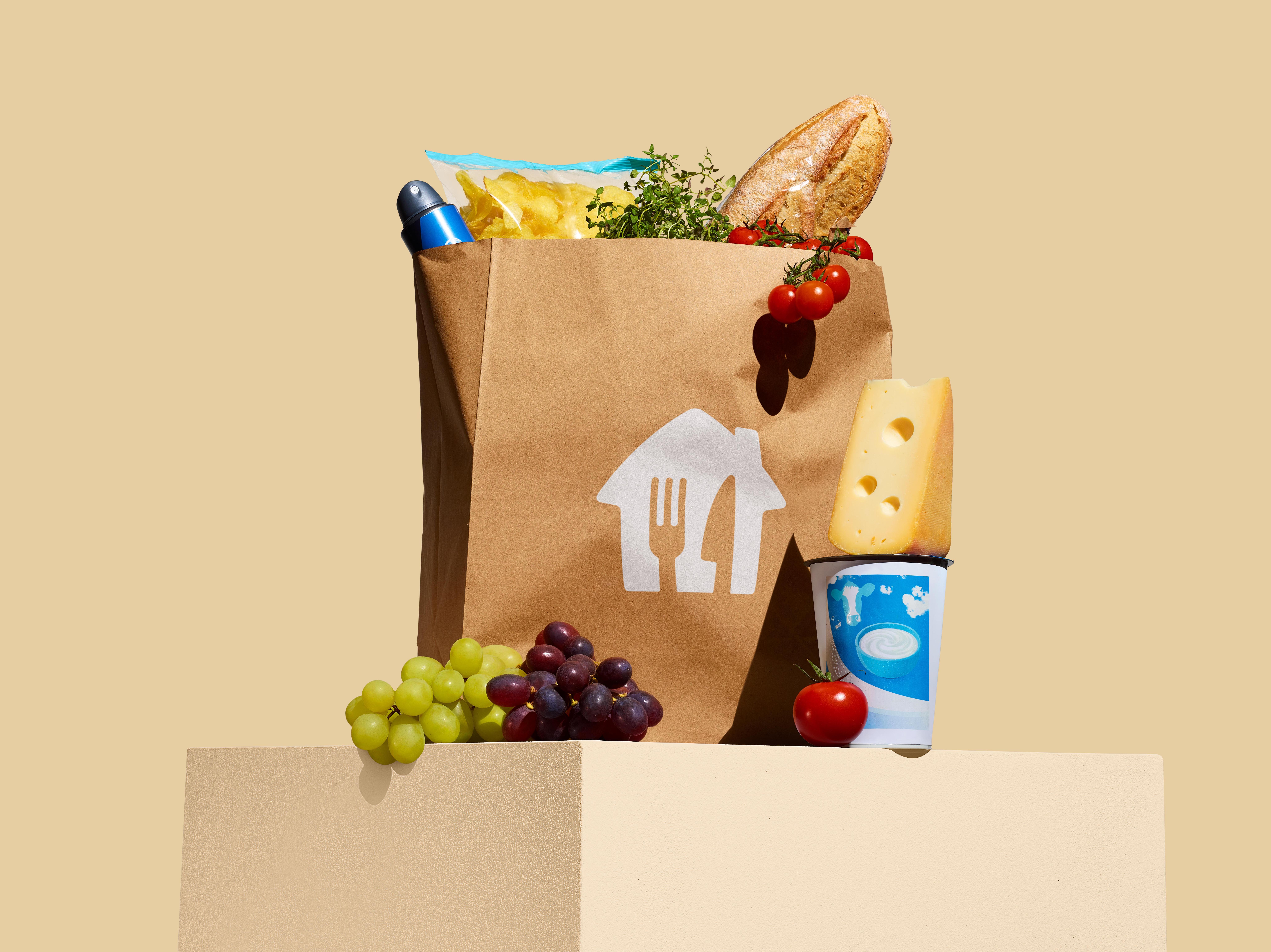 Get everything you need from the supermarket and local stores