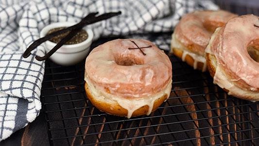 Tongan Vanilla Bean Glaze