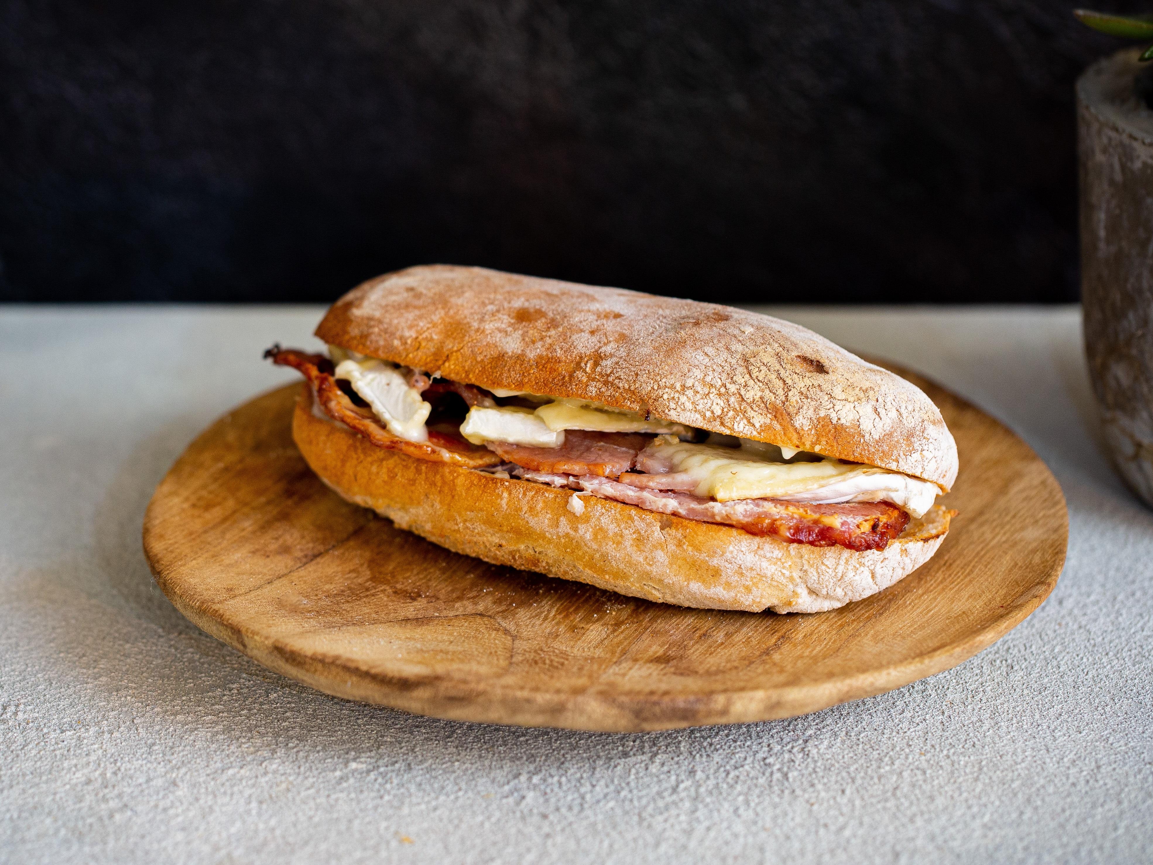 Bacon and Brie Panini