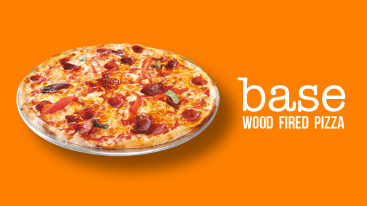 Base Wood Fired Pizza. To Your Door.