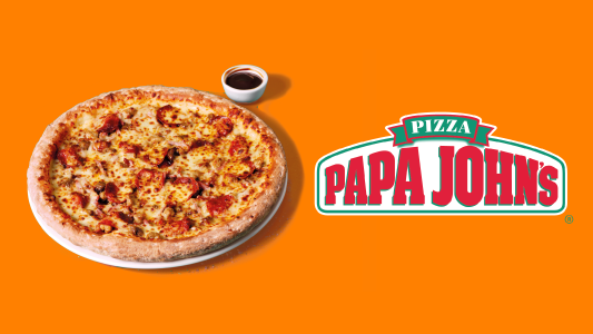 Papa John's better ingredients, better pizza.