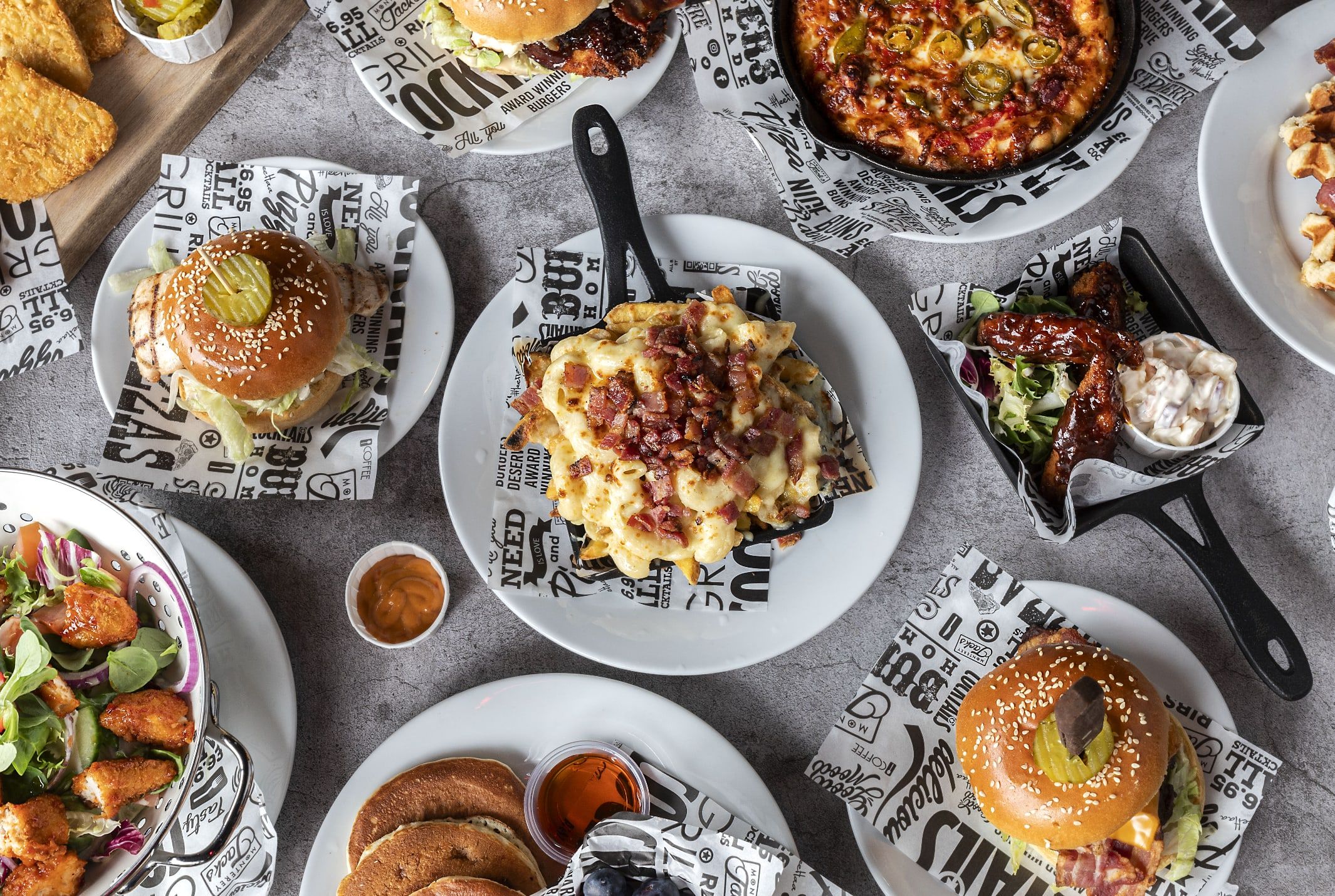 Order your meal at Monterey Jack's