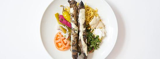 Kebab con Queso