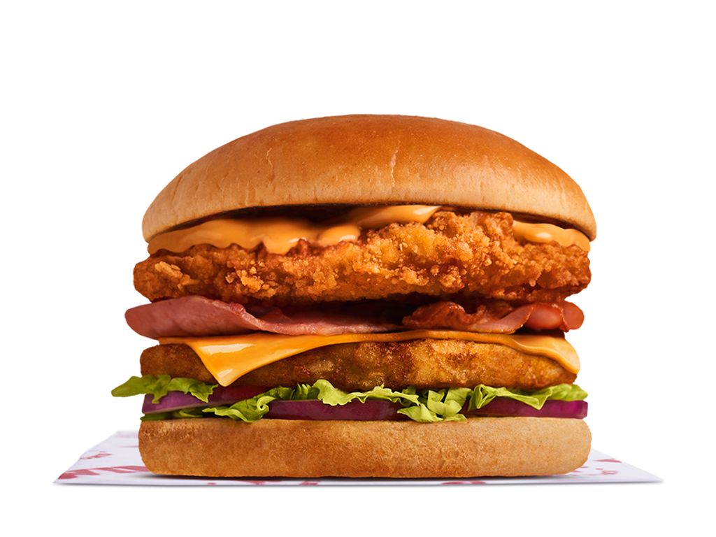 Crispy Chicken & Bacon Stack