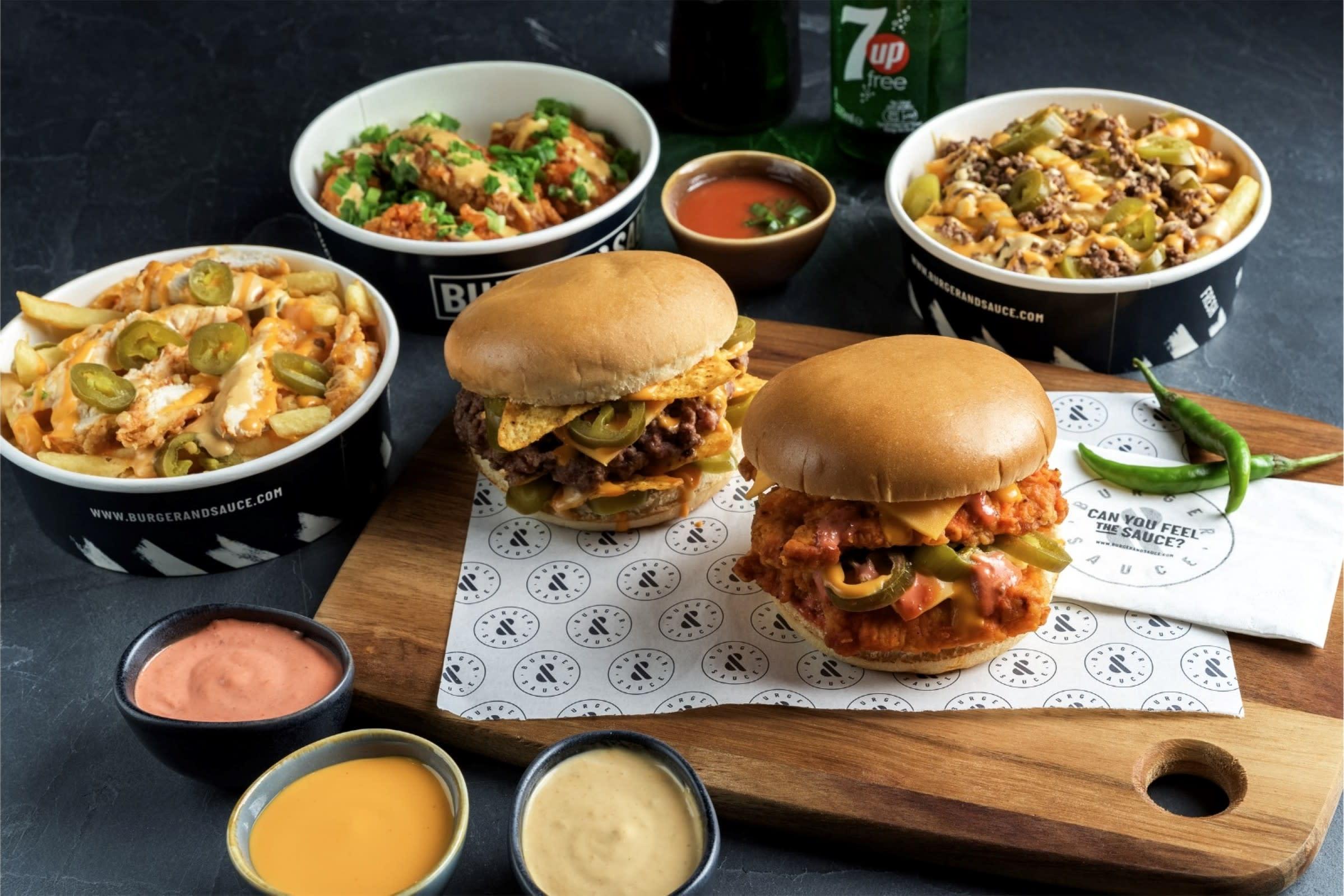Order Burger & Sauce Delivery at Home