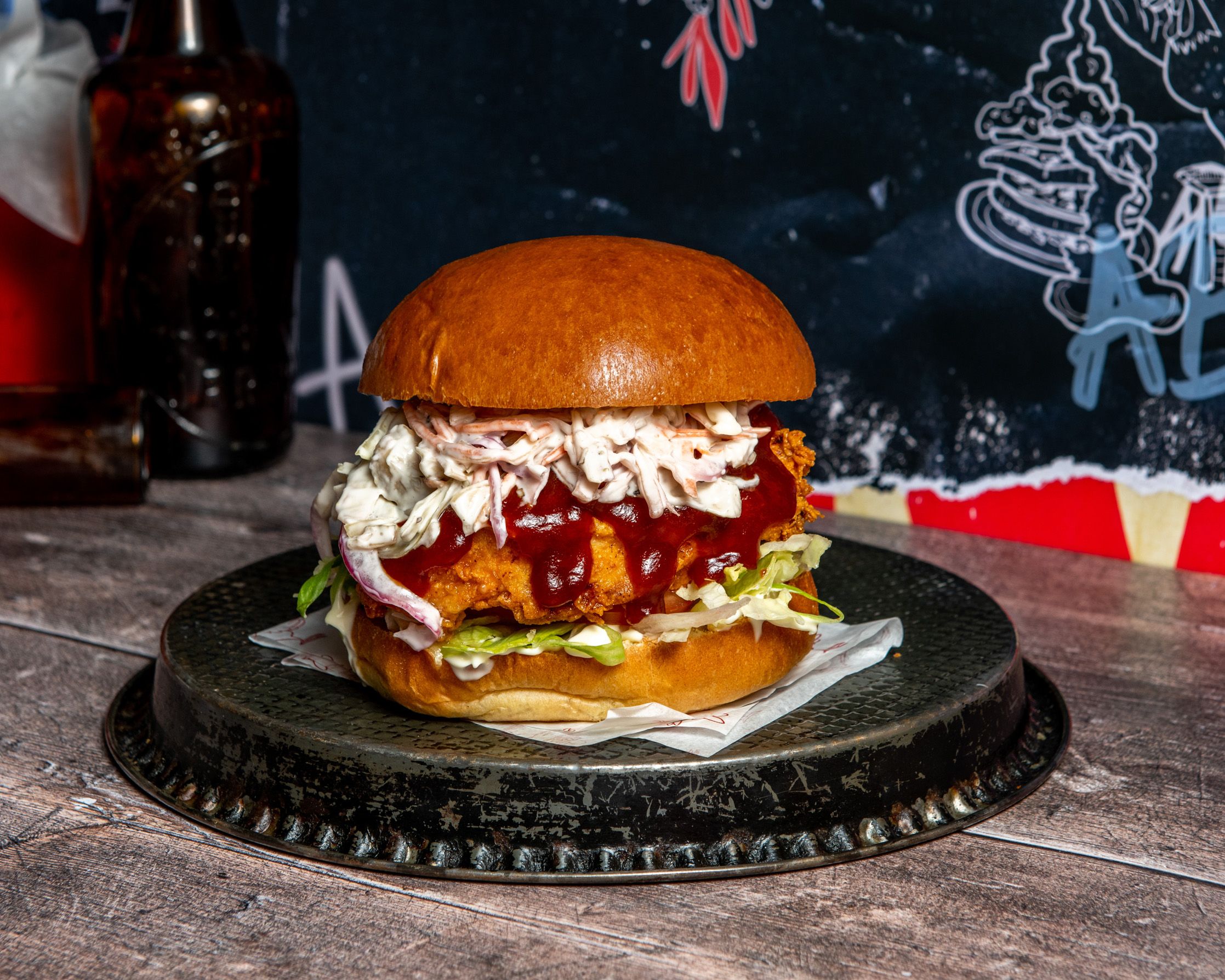 Fried Chicken Burger