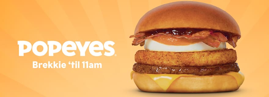 Popeyes Breakfast