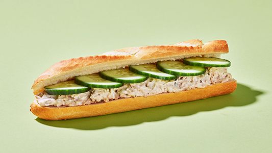 Pole and Line Caught Tuna Mayo and Cucumber