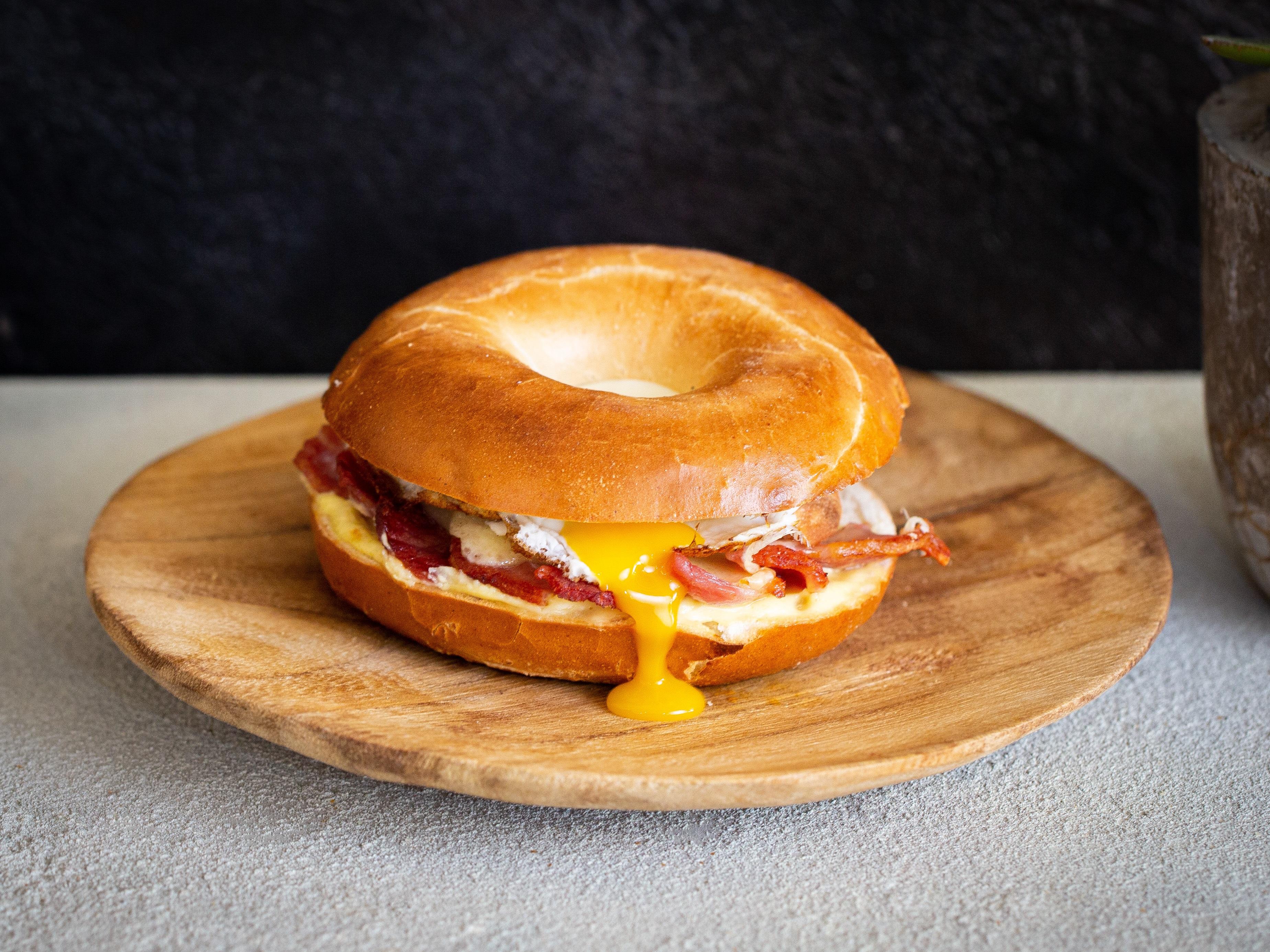Bacon and Egg Bagel