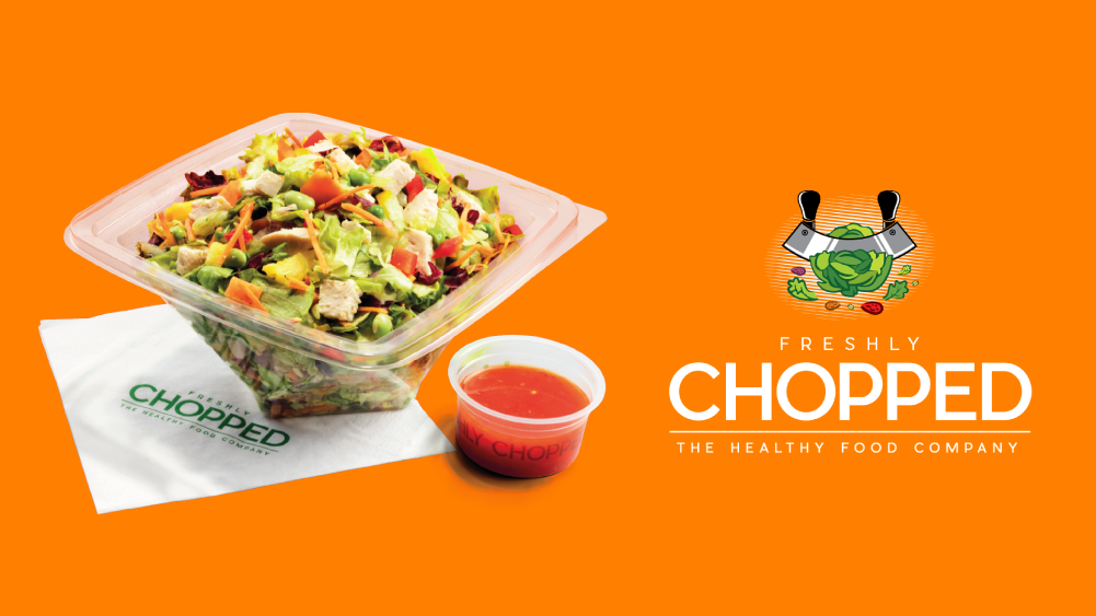 Chopped. Fresh, Clean, Nutritious.