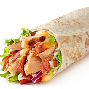 Wrap de Pollo y Bacon