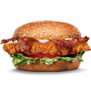 Single Bacon Cheese Crispy Chicken