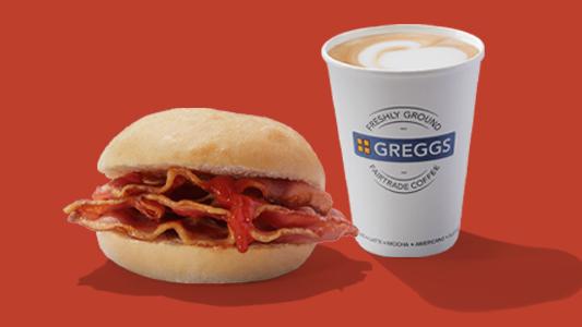 Bacon Breakfast Roll Deal