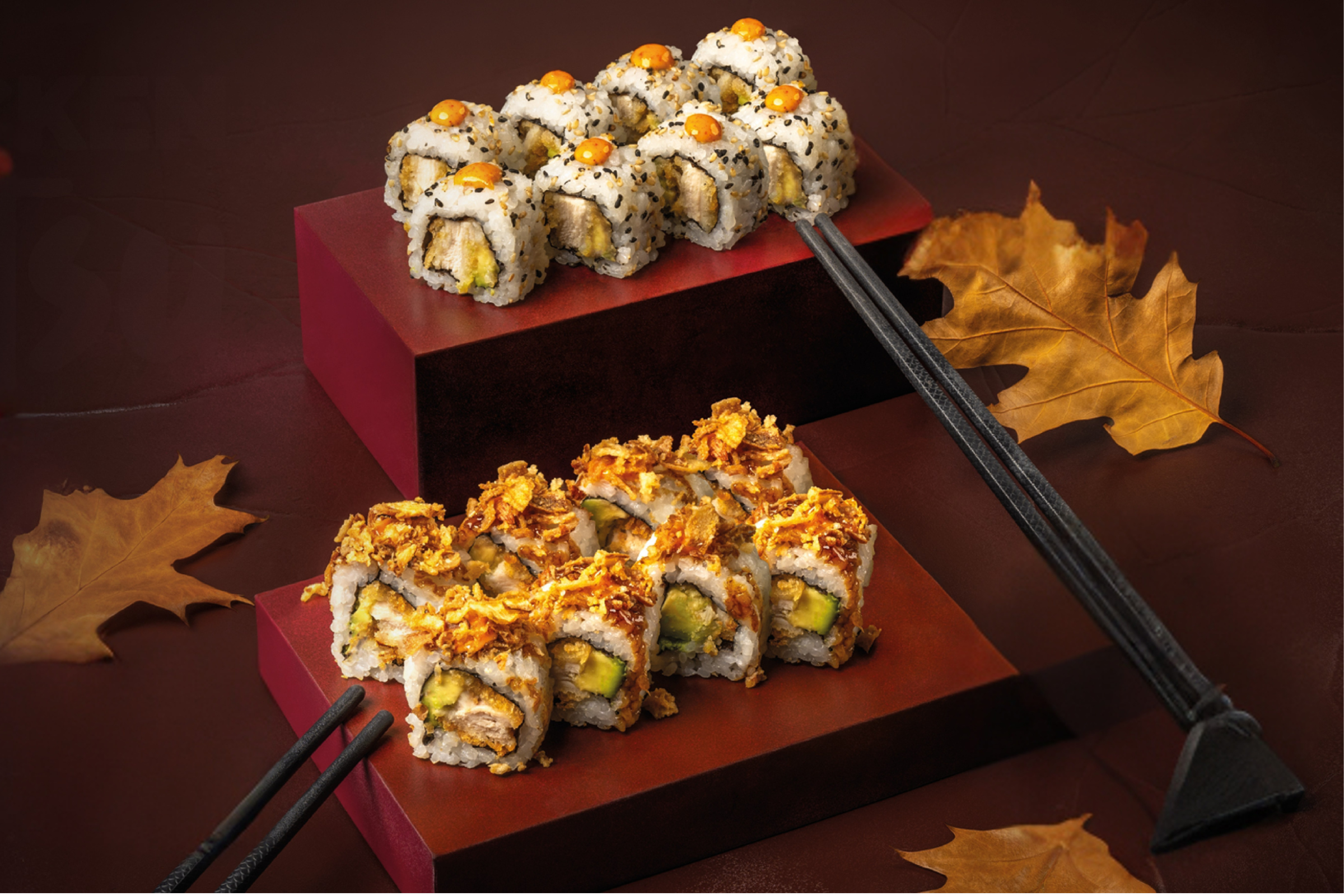 Order your meal at The Sushi Co