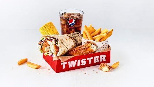 Twister Wrap Box Meal with 1 Mini Fillet
