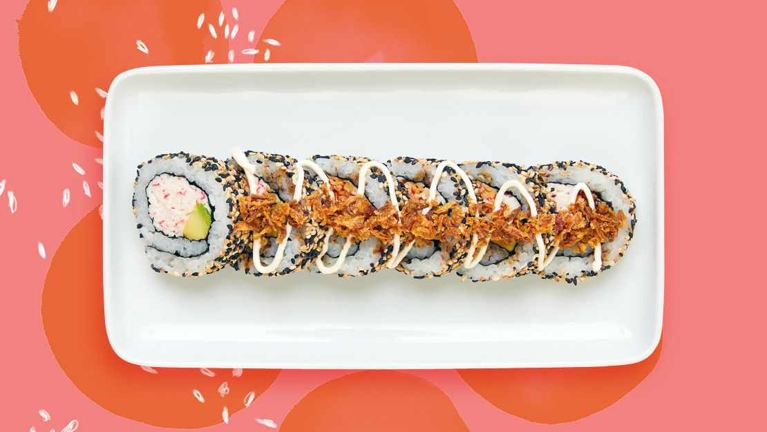 Crunchy cali roll