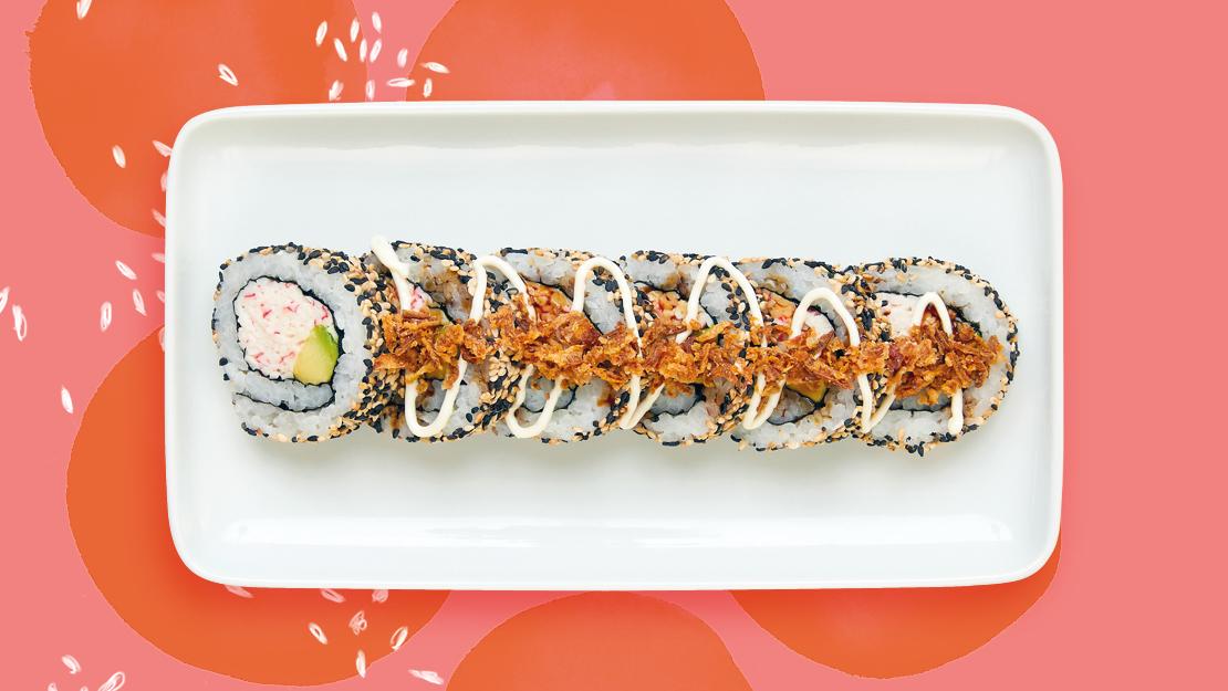 Crunchy cali roll