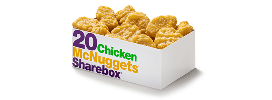 20 Chicken McNuggets ShareBox