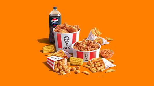 Order the Finger-kickin' Double Bucket on Just Eat