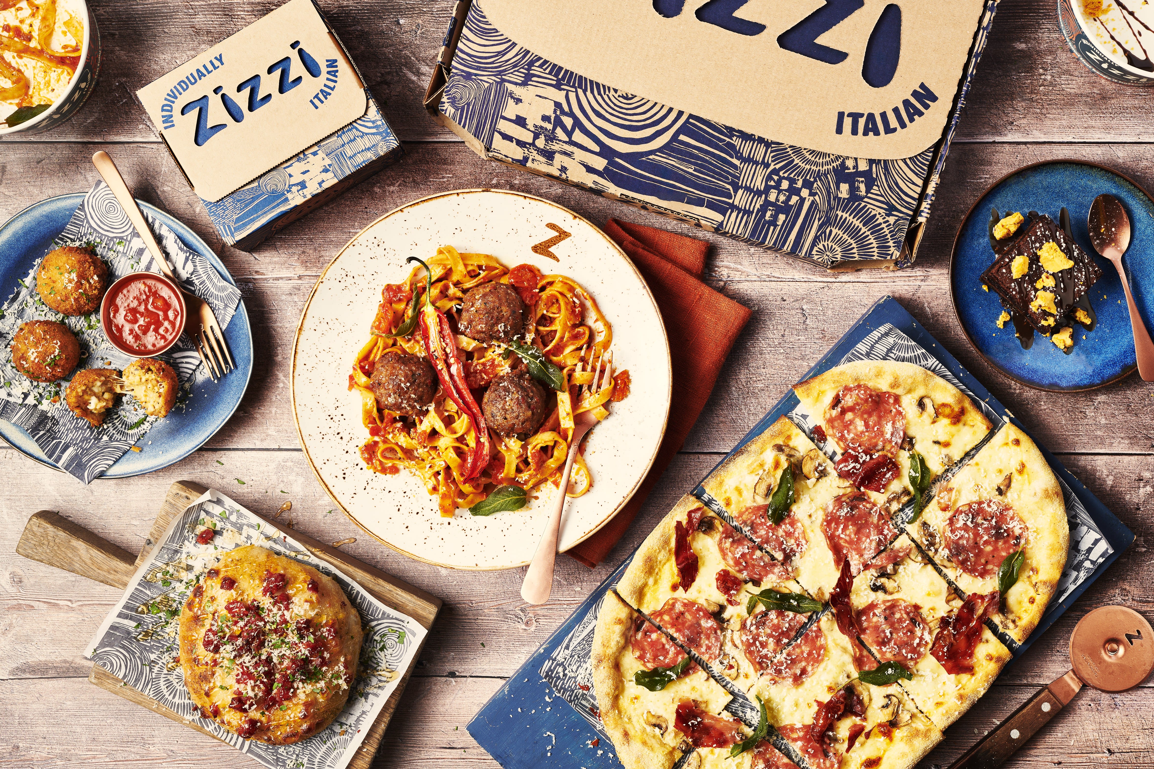 Italian Food Zizzi Delivery
