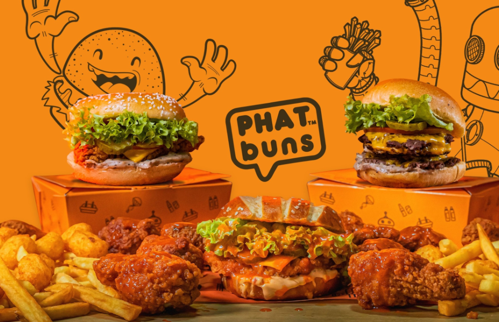 PHAT Buns delivered to your door with Just Eat!