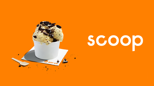 Order gelato from Scoop on Just Eat