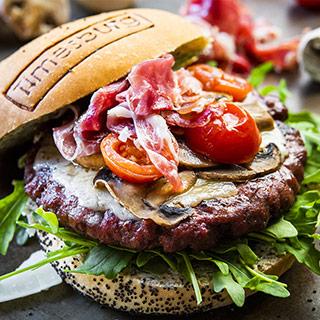 Hamburguesa La Mediterranea