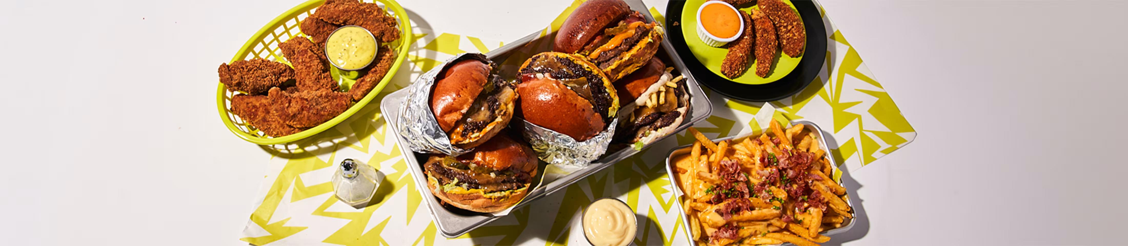 Thunderbuns Smash burgers