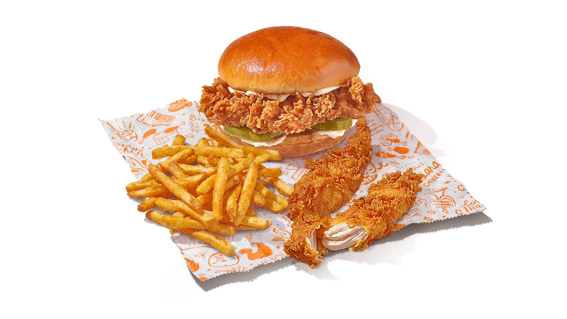 Sandwich Tenders Combo