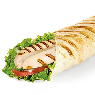 Wrap Pollo Barbacoa and Bacon