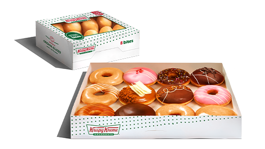 Order Krispy Kreme to your door