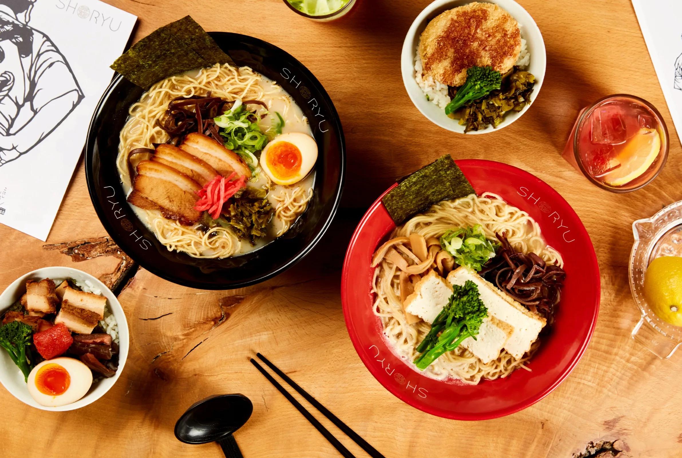 Order food from Shoryu Ramen