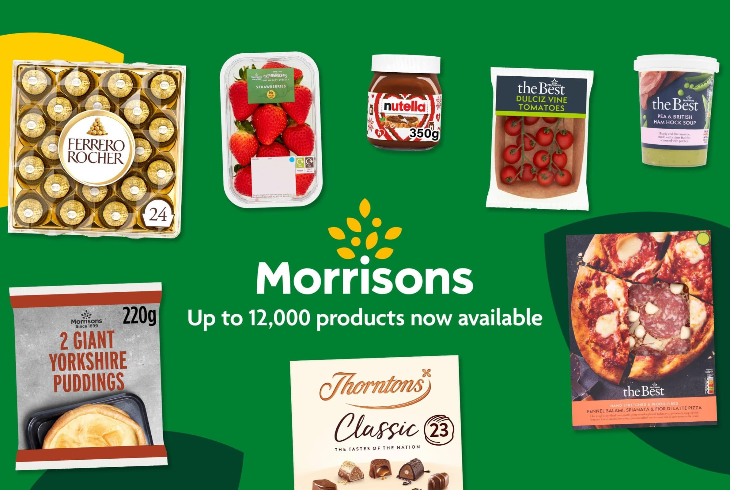 Morrisons Delivery brings everyday essentials to your door