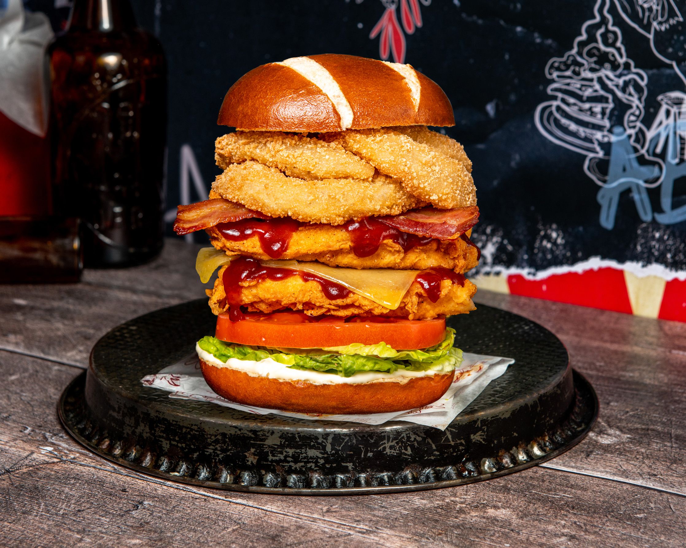 Big Rooster Burger