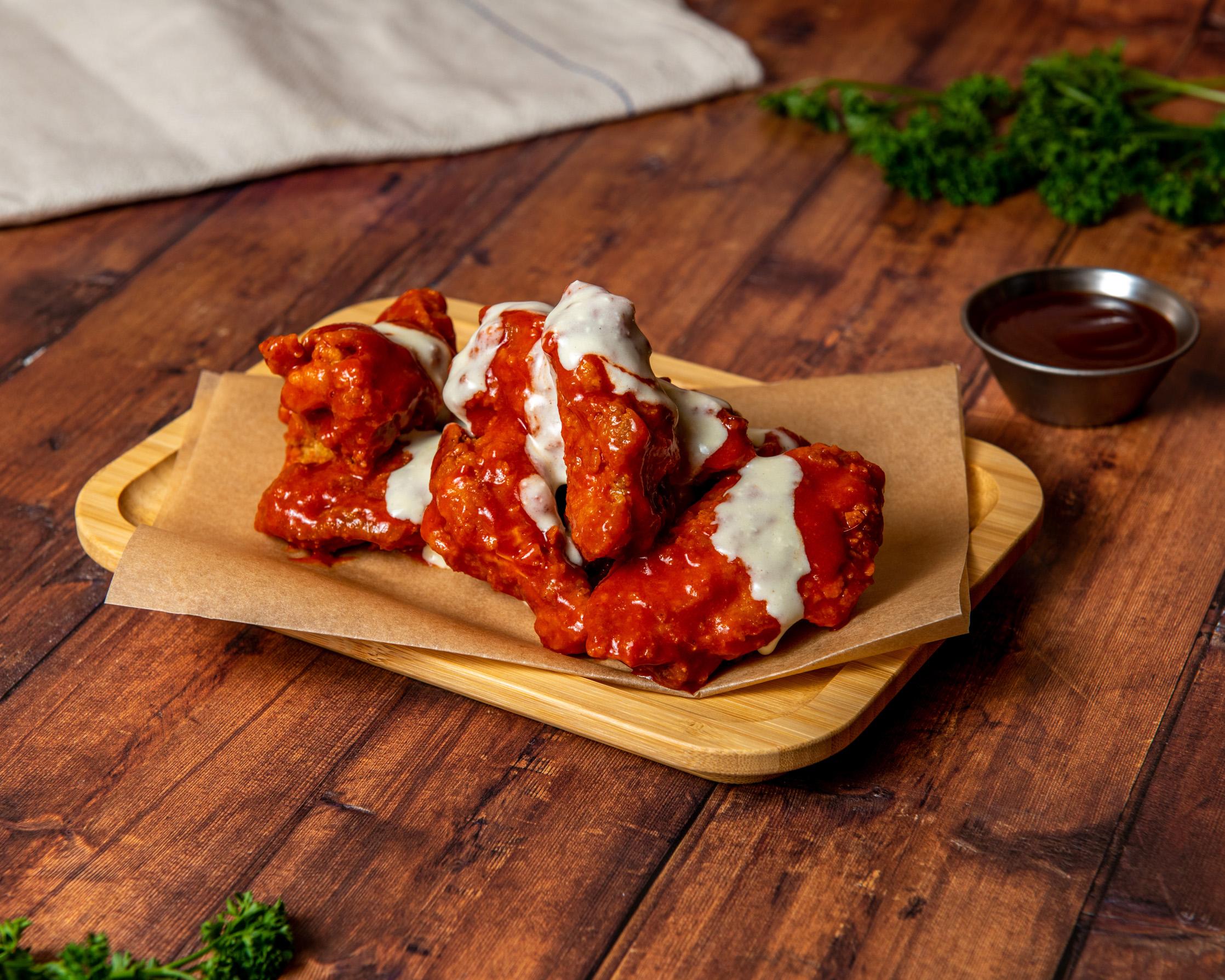 Buffalo and Blue Cheese Wings