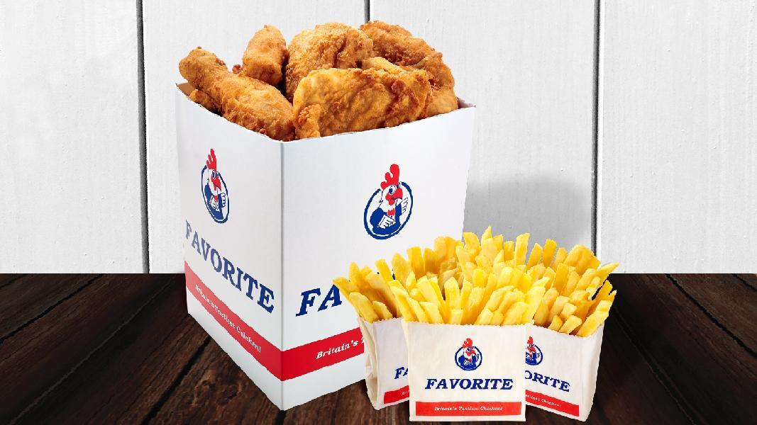 Chicken and Fries to Share