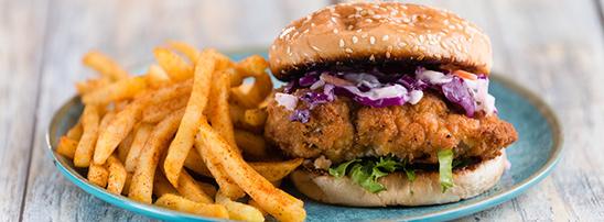 Hamburguesa de Pollo