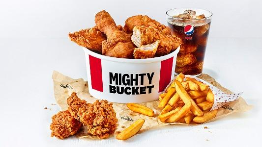 Mighty Bucket for One Meal