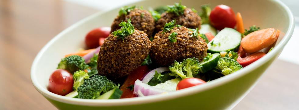 Vegetarian takeaway for delivery or collection