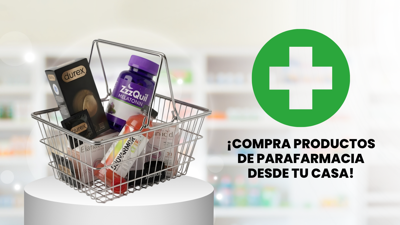 Productos de farmacia entregados en tu puerta