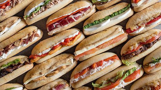 100 Montaditos a domicilio