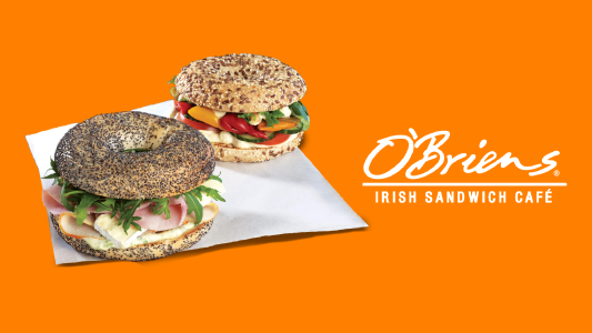 O?Briens reputation has been shaped on our famous made-to-order hot or cold sandwiches.