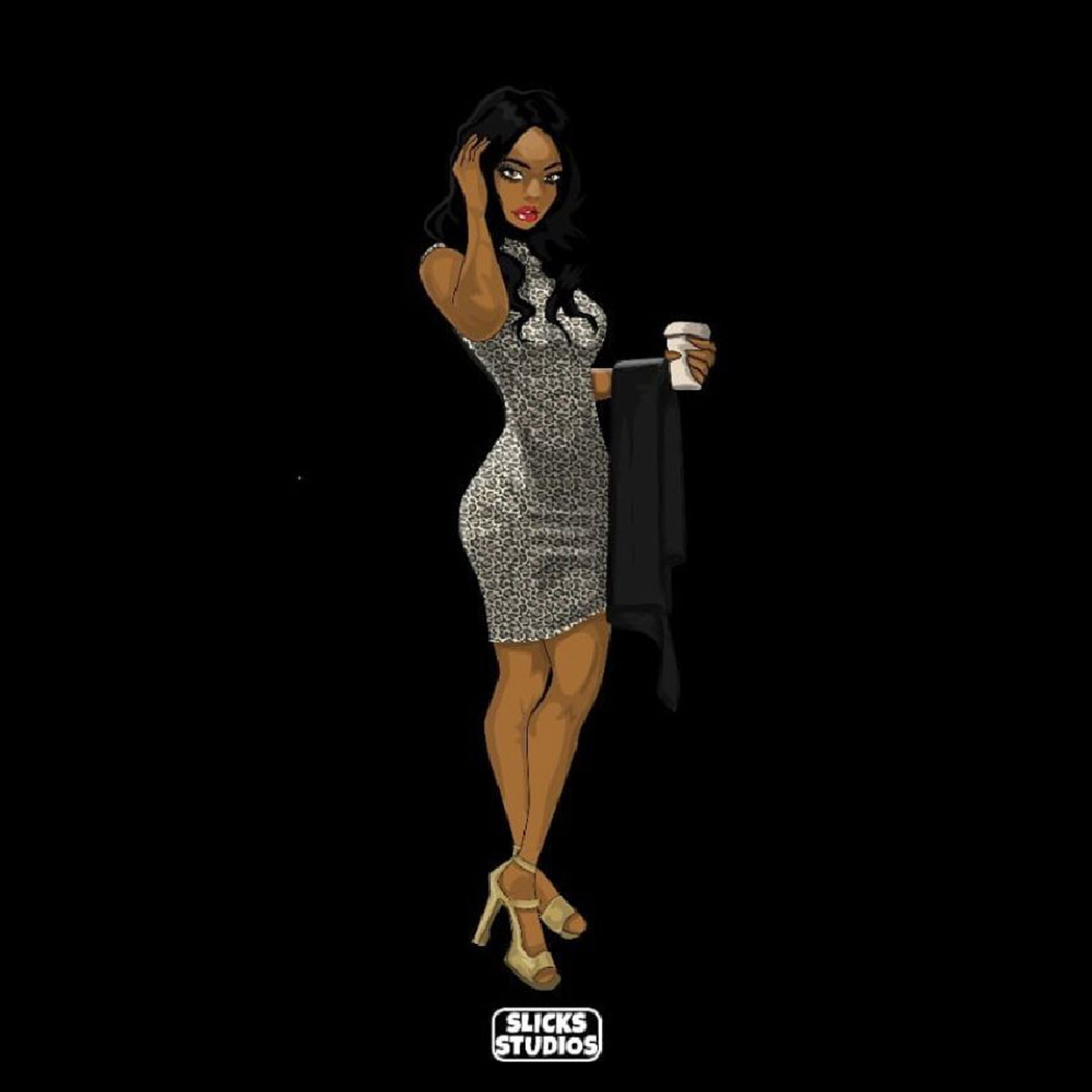 The woman in Leopard Print