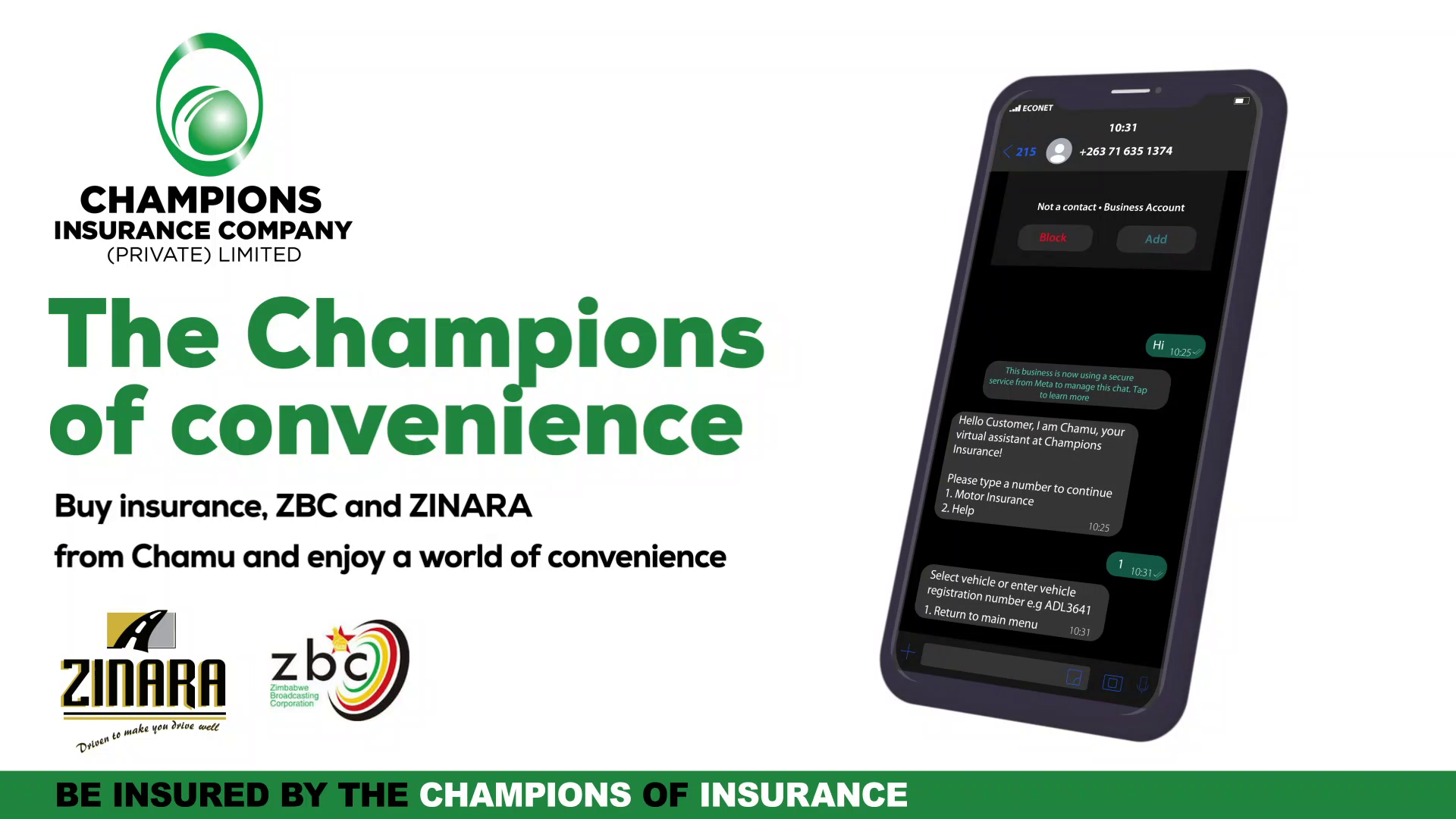The Champions of Convinience