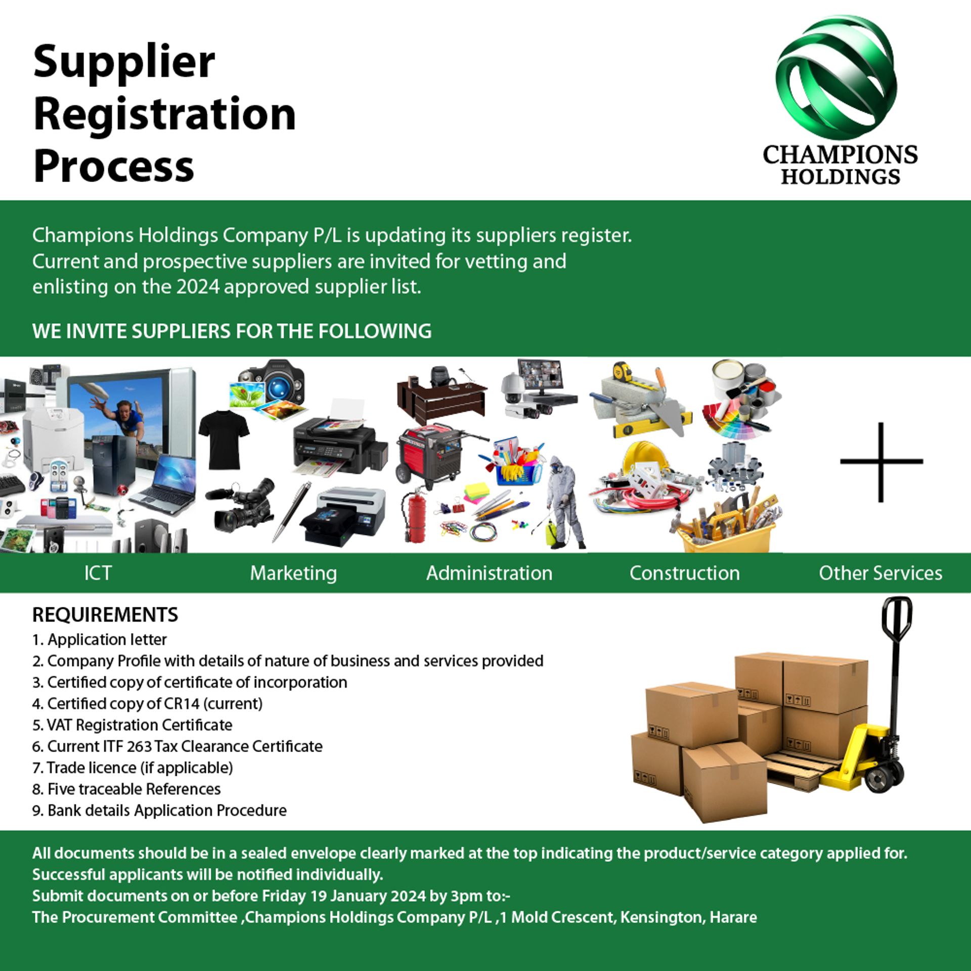 Suppliers