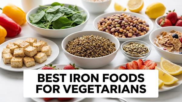 Best Iron Rich Foods for Vegetarians
