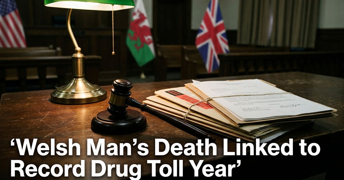 An inquest found a 22-year-old man died from a combination of four drugs, in a year Wales recorded its highest-ever number of drug misuse deaths.