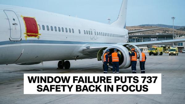 Ryanair Window Failure Triggers 737 Safety Probe